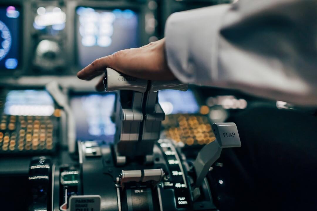 Полёт на авиатренажёре Boeing 737
