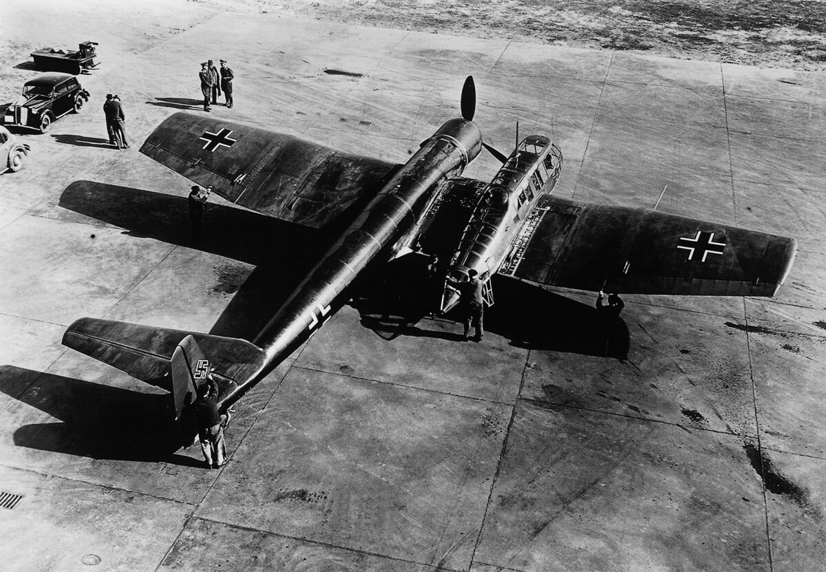 BV-141 — асимметричный немецкий разведчик времён Второй мировой