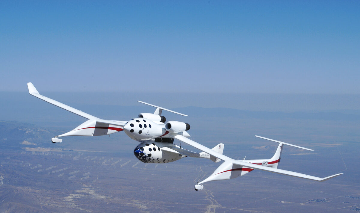 SpaceShipOne — космический челнок Рутана, победитель X-Prize