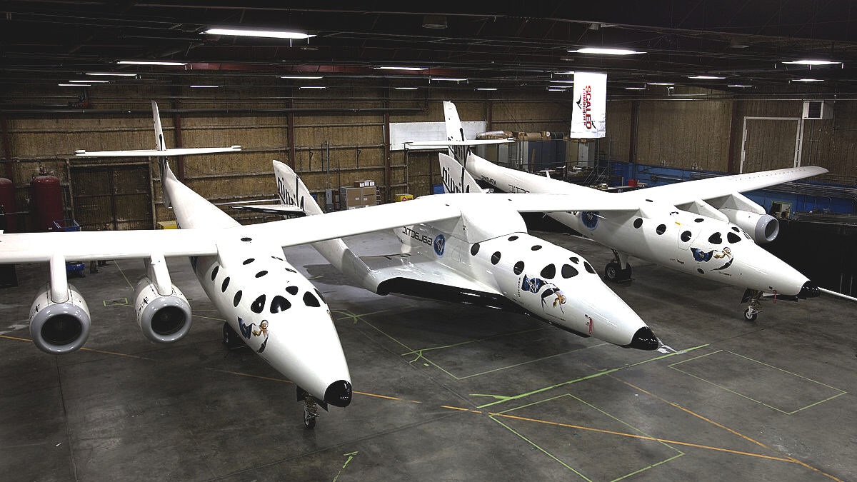 SpaceShipTwo — следующее поколение космического челнока Рутана